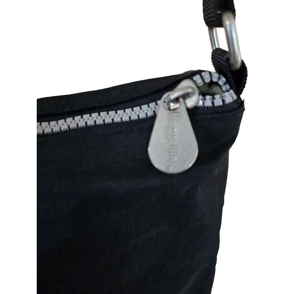 Baggallini Black Crossbody Bag Multiple Zippers Adjustable Strap versatile - Picture 7 of 11